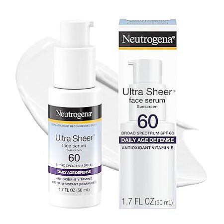 1.7-Oz Neutrogena Ultra Sheer SPF 60 Sunscreen Serum $6.65 w/ S&S