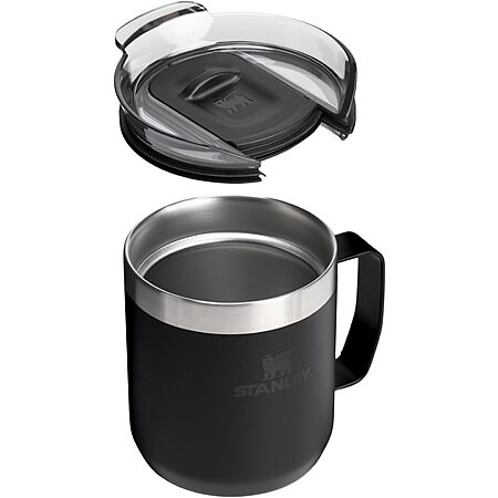 12-Oz STANLEY Stainless Steel Everyday Camp Mug (Black) $15