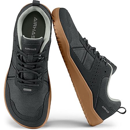 AIRHAS Men’s Anatomical Toe Box Barefoot Shoes (Various) $19.60 + Free S&H
