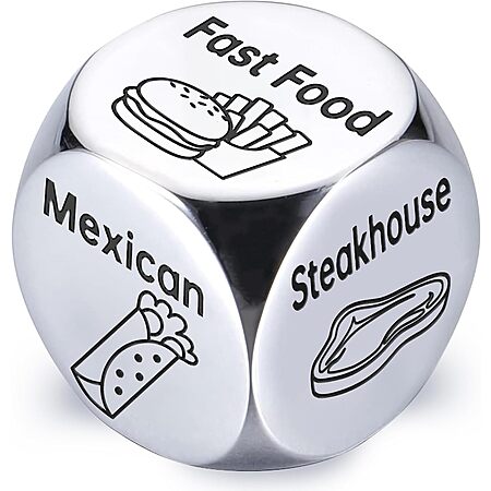 Wareon Stainless Steel Food Decision Dice 2 for $3.50