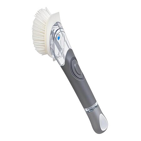 CELOX Dish Brush w/ Soap Dispenser (Dark Gray) $6