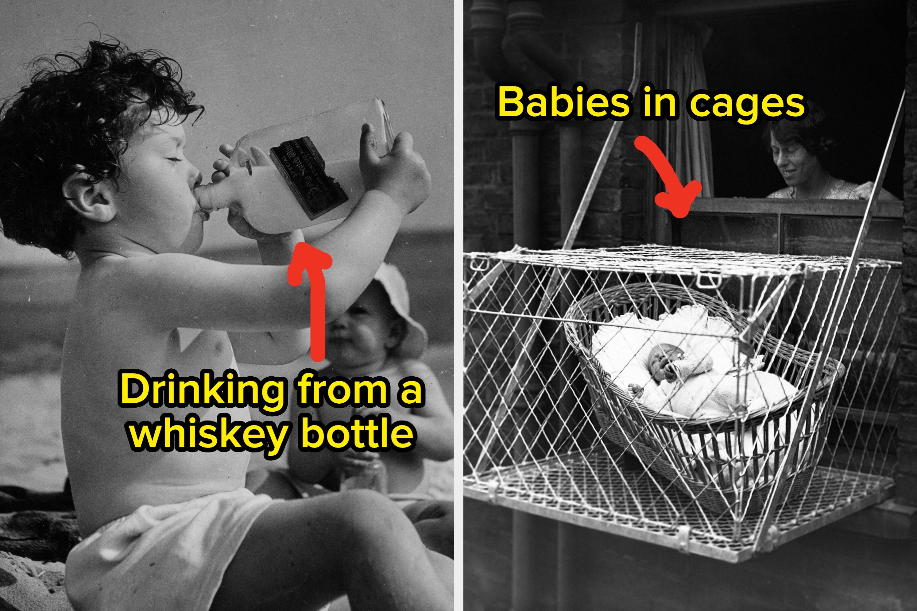 31 Absolutely Wild Vintage Photos That’ll Make You Realize How Much Parenting Has Changed Since Our Grandparents Were Kids
