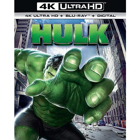 The Hulk (4K Ultra HD + Blu-ray + Digital) $13
