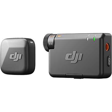 DJI Mic Mini (1 TX + 1 RX) Wireless Lavalier Microphone System $45 + Free S&H