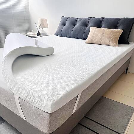 Airensky 3″ Memory Foam Cooling Gel Mattress Topper (Full Size) $50 + Free S&H
