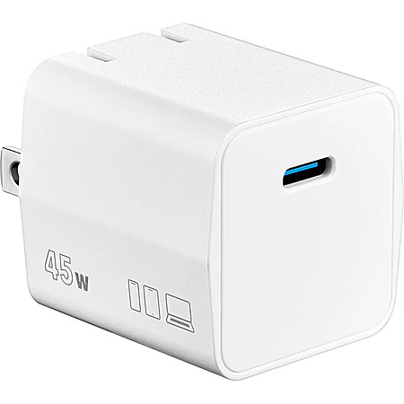 45W Insignia USB-C Wall Charger w/ Foldable Plug $10 + Free S&H