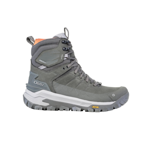 Oboz Men’s Bangtail Mid Insulated Waterproof Hiking Boots (Charcoal, Limited Sizes) $68.85 + Free S&H