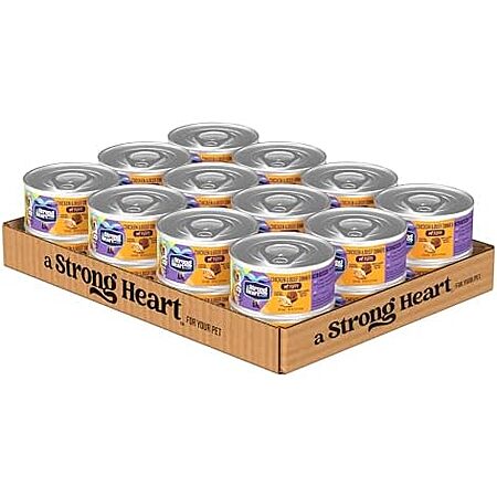 24-Pk 5.5-Oz A Strong Heart Chicken & Beef Dinner Puppy Dog Food $13.30 w/ S&S
