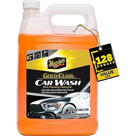 1-Gal Meguiar’s Gold Class Car Wash $8.50 w/ S&S