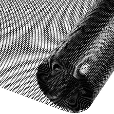 48″ x 102″ Gecork Fiberglass Window & Door Screen Replacement Mesh (Black) $6