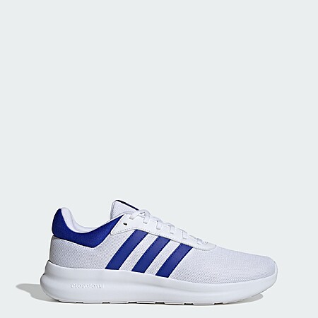 adidas Men’s Lite Racer 4.0 Shoes (Cloud White / Lucid Blue) $22 + Free S&H