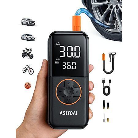 AstroAI L4 Cordless 150PSI Tire Inflator $22 + Free S&H