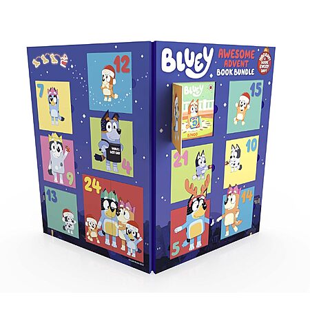 Bluey: Awesome Advent Calendar Book Bundle (Hardcover) $15