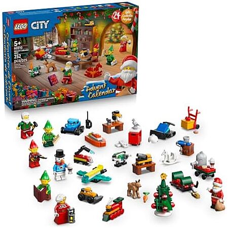 252-Pc LEGO City Advent Calendar 2026 Building Toy (60510) $25