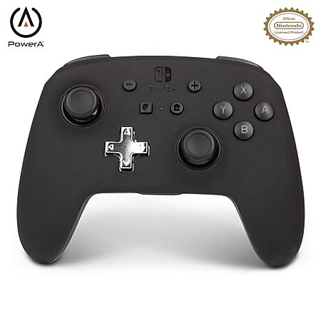 PowerA Enhanced Nintendo Switch Wireless Controller w/ Motion (Black) $35 + Free S&H