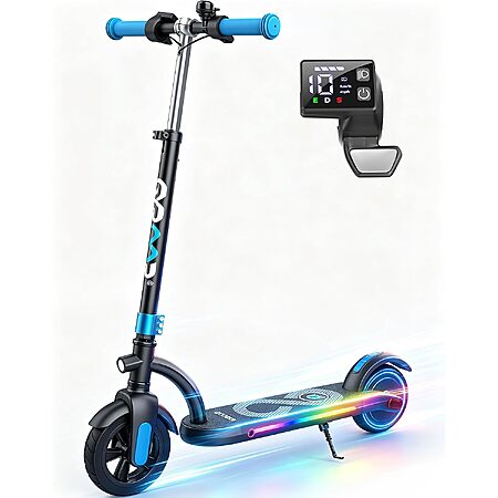 Gyroor H40 Kids 180W 10MPH Electric Scooter w/ LED Lights (2 colors) $90 + Free S&H
