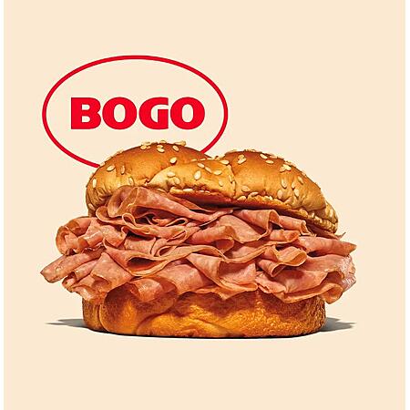 Select Arby’s Restaurants: Any Arby’s Sandwich B1G1 Free (Valid thru 9/27)