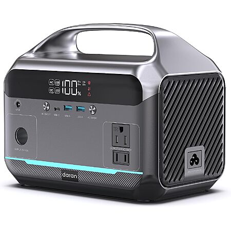 Daran NEOK2 288Wh 600W LiFePO4 Portable Battery Powered Station $130 + Free S&H