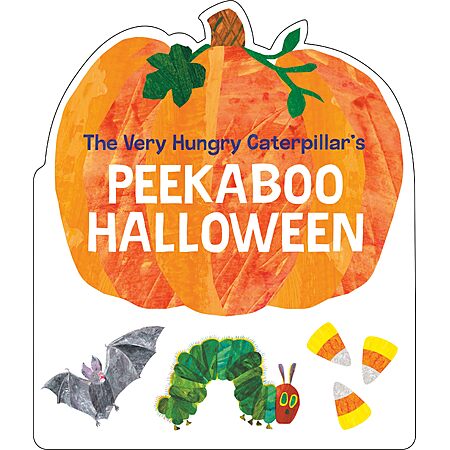 The Very Hungry Caterpillar’s Peekaboo Halloween (Board Book) $4.80