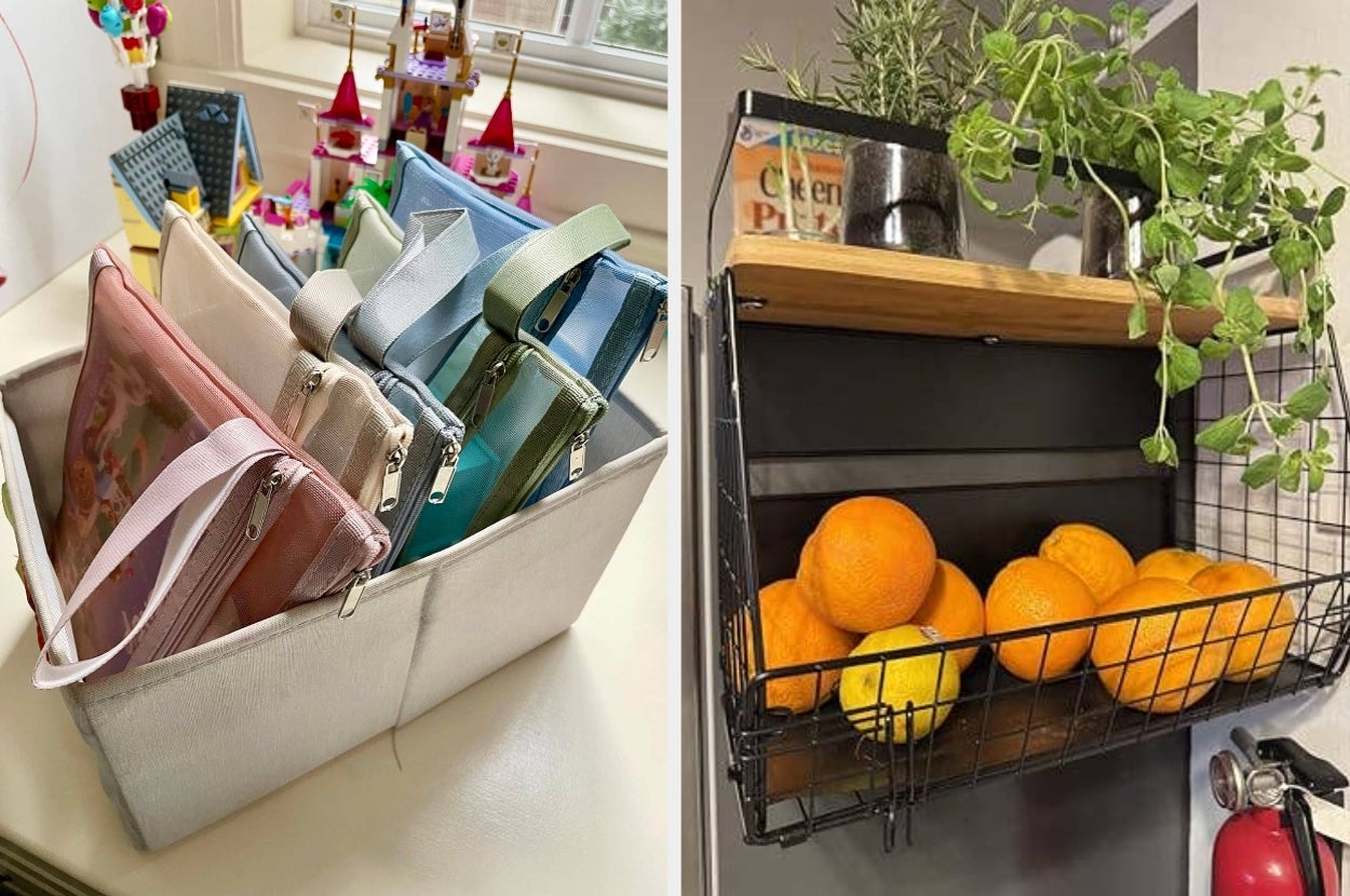 27 Organization Products That Reviewers Say Save Them So Much Space