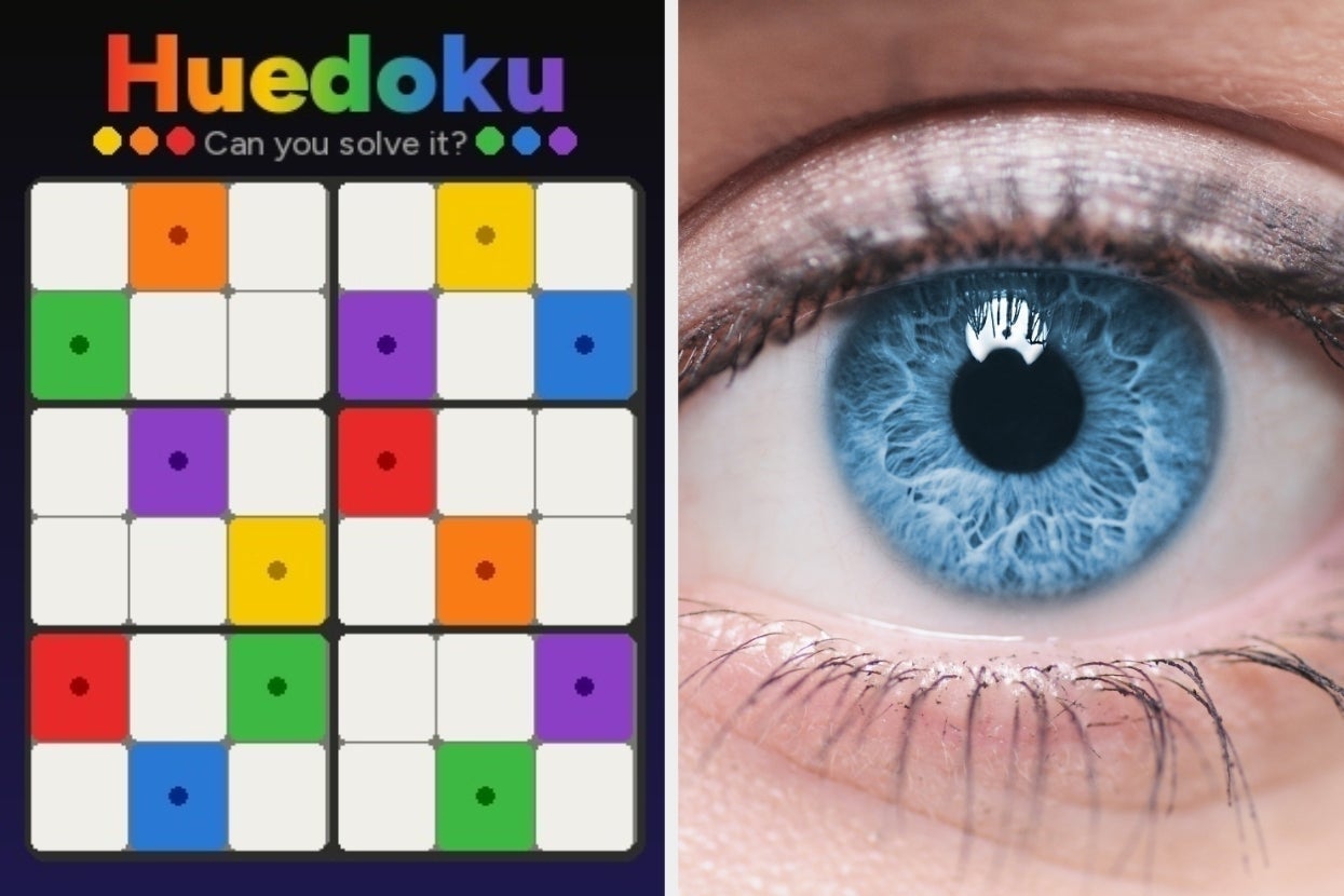 This Huedoku Is About To Test Your Eyes, Your Brain, And Your Patience