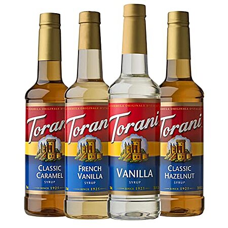 4-Pack 25.4-Oz Torani Syrup Variety Pack $19.70 w/ S&S