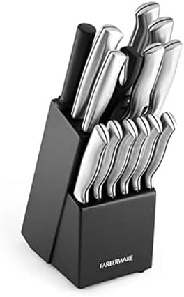 Prime Members: 15-Pc Farberware High Carbon Stamped Stainless Steel Knife Set $20 + Free S&H