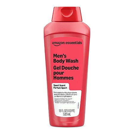 (Prime Members) 18-Oz Amazon Essentials Men’s Body Wash (Sport Scent) $3.45 w/ S&S + Free S&H