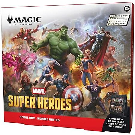 Magic: The Gathering: Marvel Super Heroes Scene Box (Heroes United) $26.25