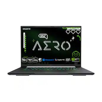 Gigabyte Aero Laptop: 16″ 2K+ 165Hz, Ryzen Al 7 350, RTX 5070, 32GB, 1TB $1375 + Free S&H