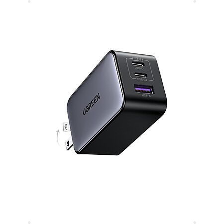 Prime Members: 3-Port UGREEN 65W Nexode USB-C GaN Wall Block $24 & More + Free S&H