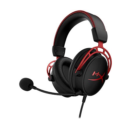 Prime Members: HyperX Cloud Alpha Gaming Headset w/ Dual Chamber Drivers (Red) $40 + Free S&H