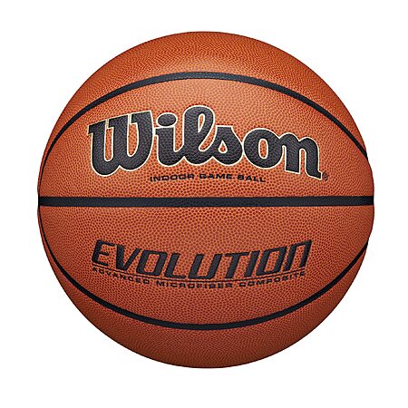 29.5″ Wilson Evolution Indoor Game Basketball (2 Colors, Size 7) $60 + Free S&H