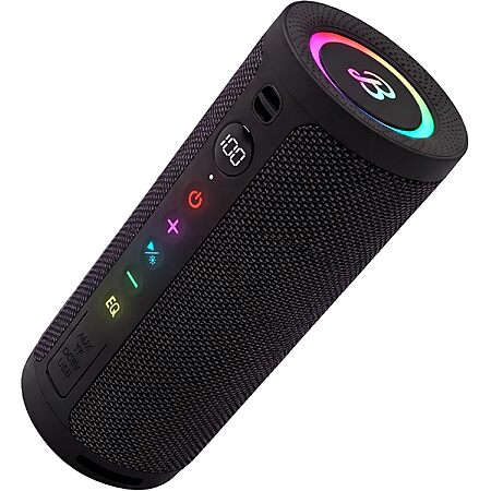 Prime Members: BassBloom Roar 3 Portable RGB Bluetooth Speaker (Black) $11.20 + Free S&H