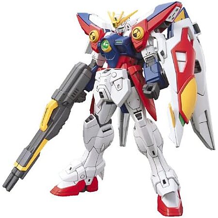 Bandai Hobby 5.5″ HGAC Wing Gundam Zero 1/144 Scale Model Kit (#174) $15