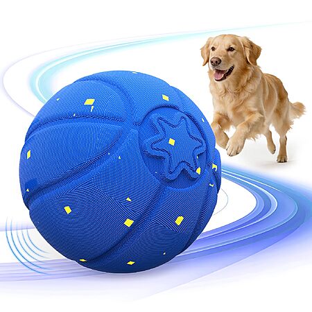 3.15″ Invengo Smart Interactive Dog Ball w/3 Play Modes (Blue) $10.50