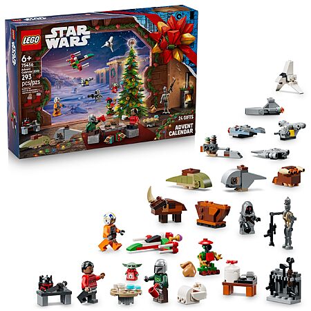 293-pc LEGO Star Wars Advent Calendar 2026 (75456) $30