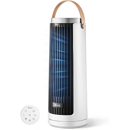 13″ Levoit Windi Mini Portable Desk Tower Fan $20