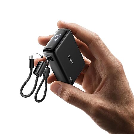 10,000mAh LISEN 2-Port up to 45W Compact Power Bank $23