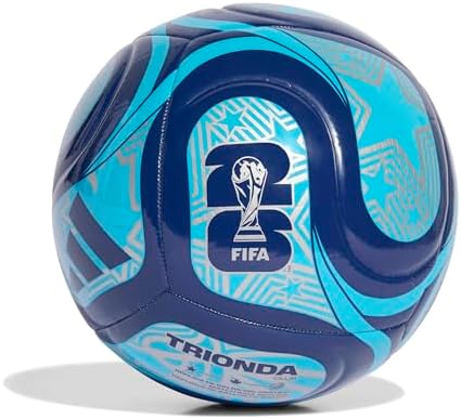 adidas FIFA World Cup 26 Trionda Soccer Ball (Size 3, Night Indigo) $10