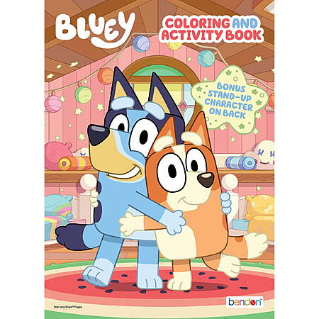 64-Page Jumbo Coloring/Activity Paperback Book (Bluey or Paw Patrol) $1 + Free Pickup