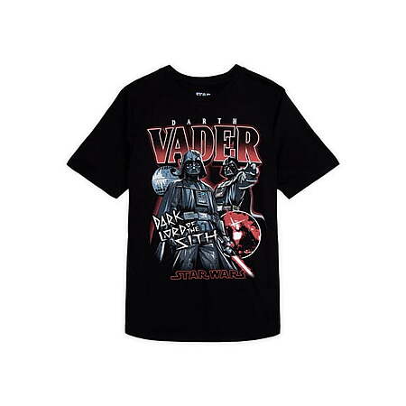 Boy’s Star Wars Darth Vader Short Sleeve Graphic Crewneck T-Shirt (Black) $1.55 + Free Pickup