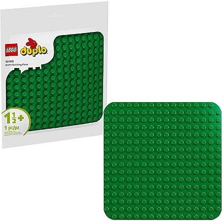 1-Pc LEGO 9″x9″ Duplo Green Building Plate $9