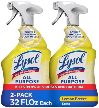 2-Pk 32-Oz Lysol All Purpose Cleaner Spray (Lemon Breeze) $4.75 w/ S&S