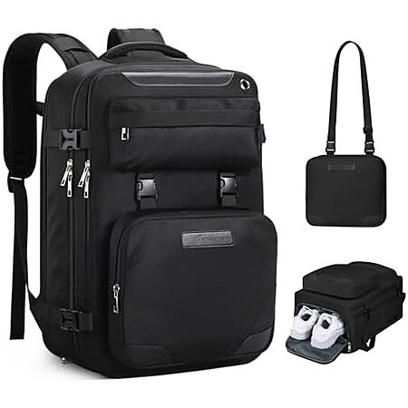17.3″ Maelstrom Carry On Travel Backpack (Black) $19.60