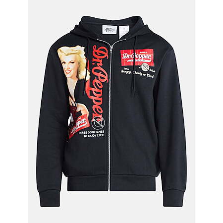 Dr Pepper Men’s Zip Hoodie (Size S-5XL) from $6.95