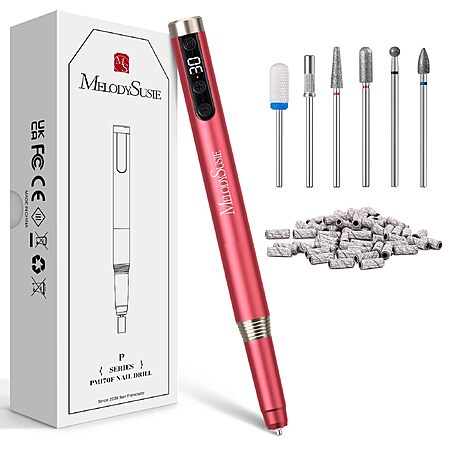 MelodySusie Pen-Shaped Portable Cordless Nail Drill $10 + Free S&H