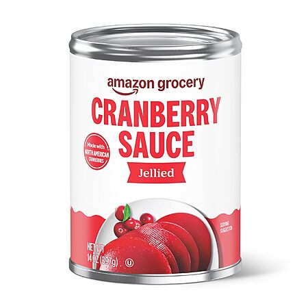 14-Oz Amazon Grocery Jellied Cranberry Sauce $1.10 w/ S&S