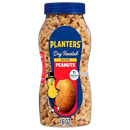 16-Oz Planters Dry Roasted Peanuts (Salted) $2.10 w/ S&S