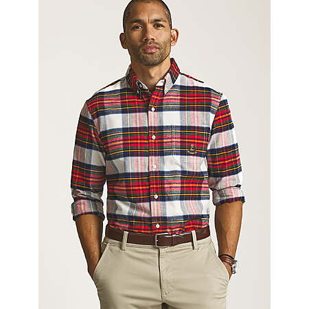 Chaps Men’s Heritage Cotton Oxford Shirt (various) from $7.60